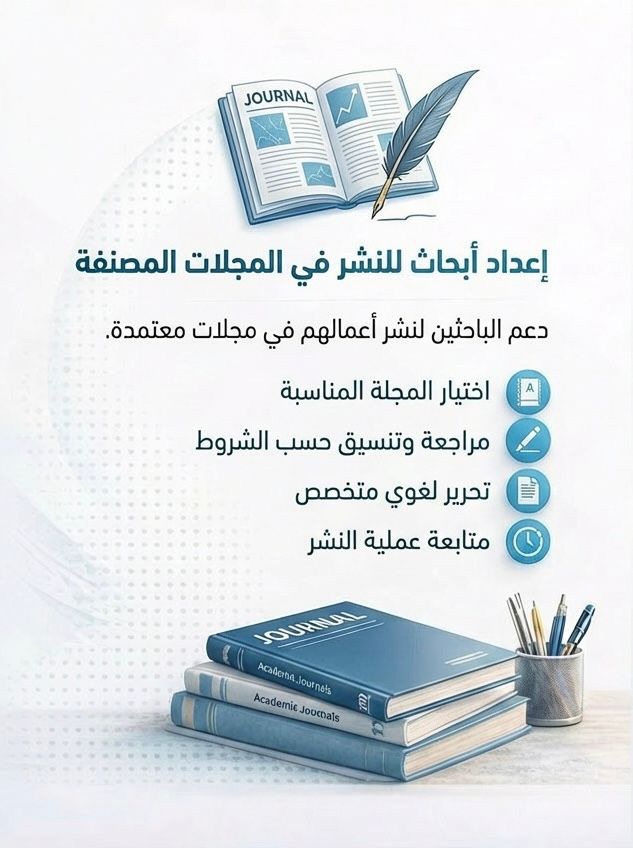 استراتيجيات البحث العلمي المتقدمة: من صياغة المنهجية إلى النشر في المجلات المحكمة (Scopus & ISI)